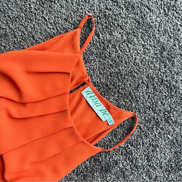 Francesca’s Orange Mini Dress - Picture 4 of 4